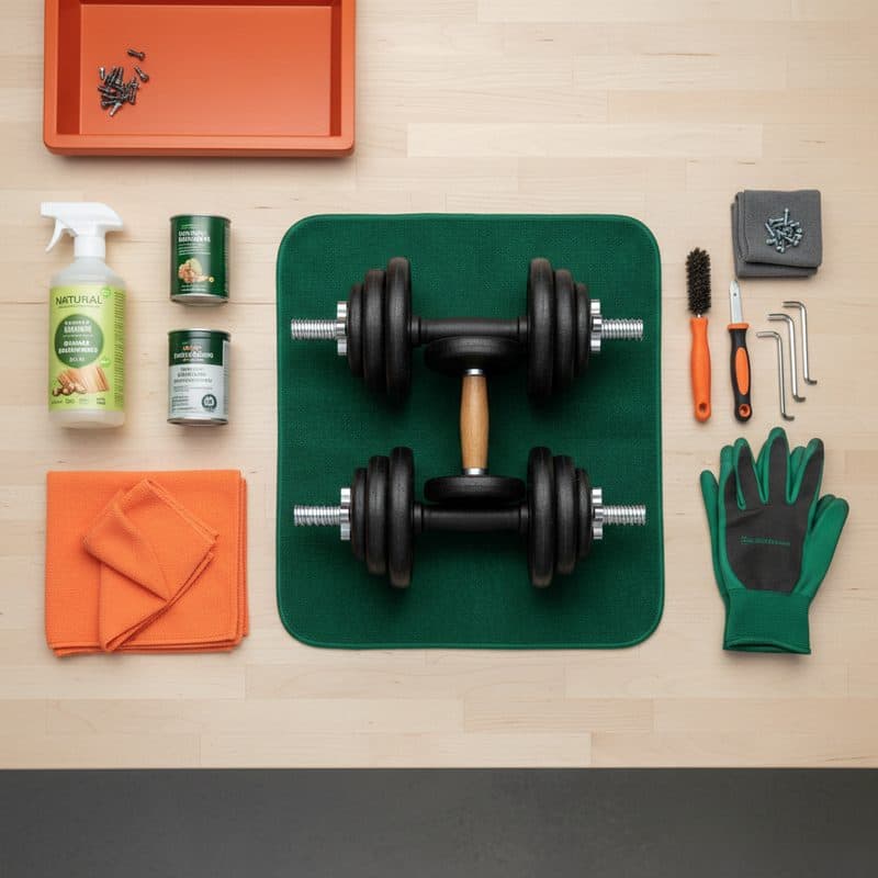 Käsipainosarjat huolto ja hoito – näin pidät käsipainosarjat kunnossa