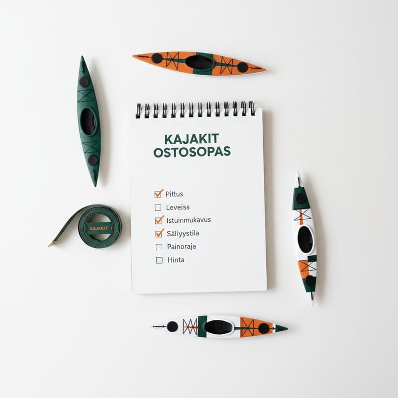 Miten valita kajakit? 5 vinkkiä ostajalle 2026