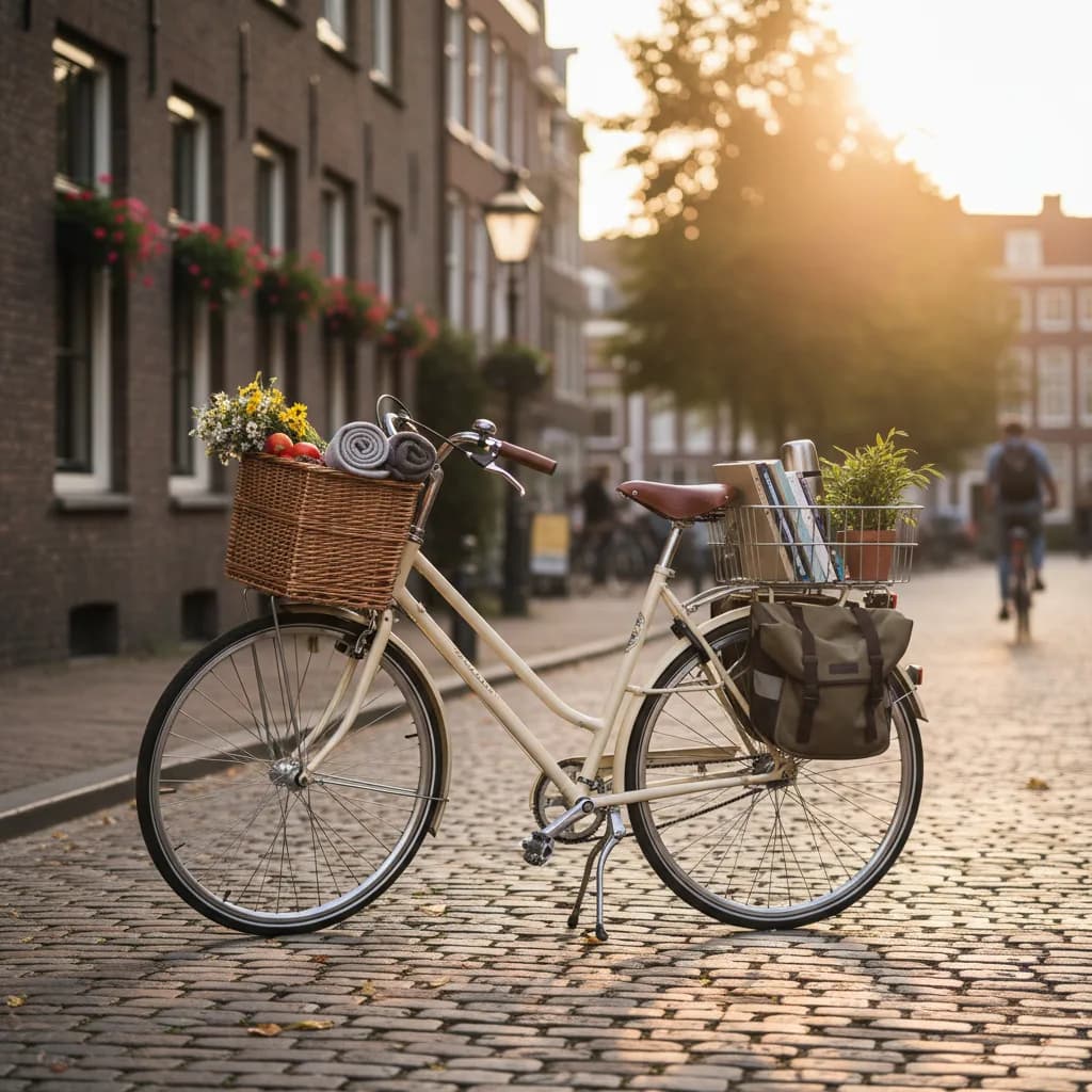Pyörän korit ja telineet hero