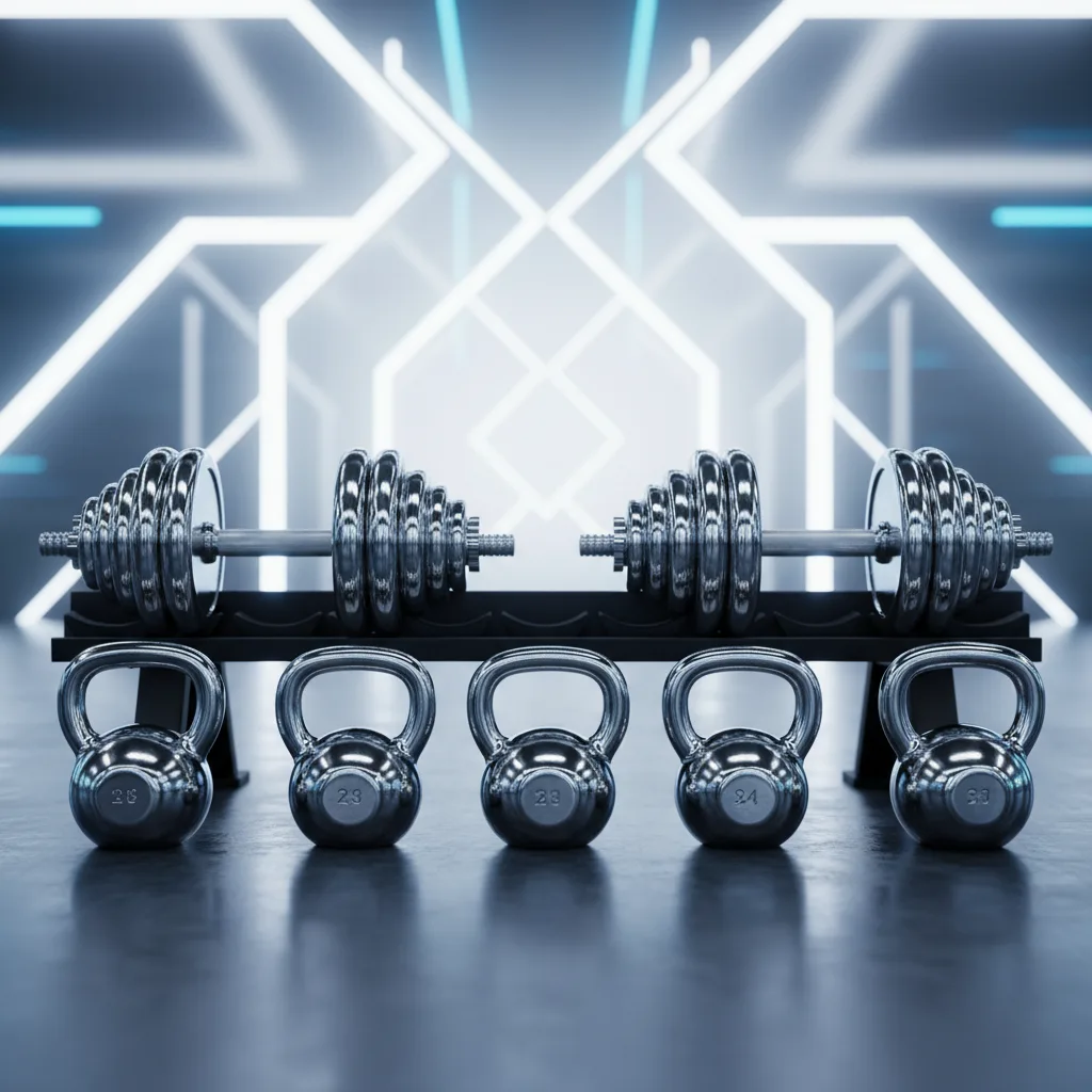 Kromikäsipainot hero