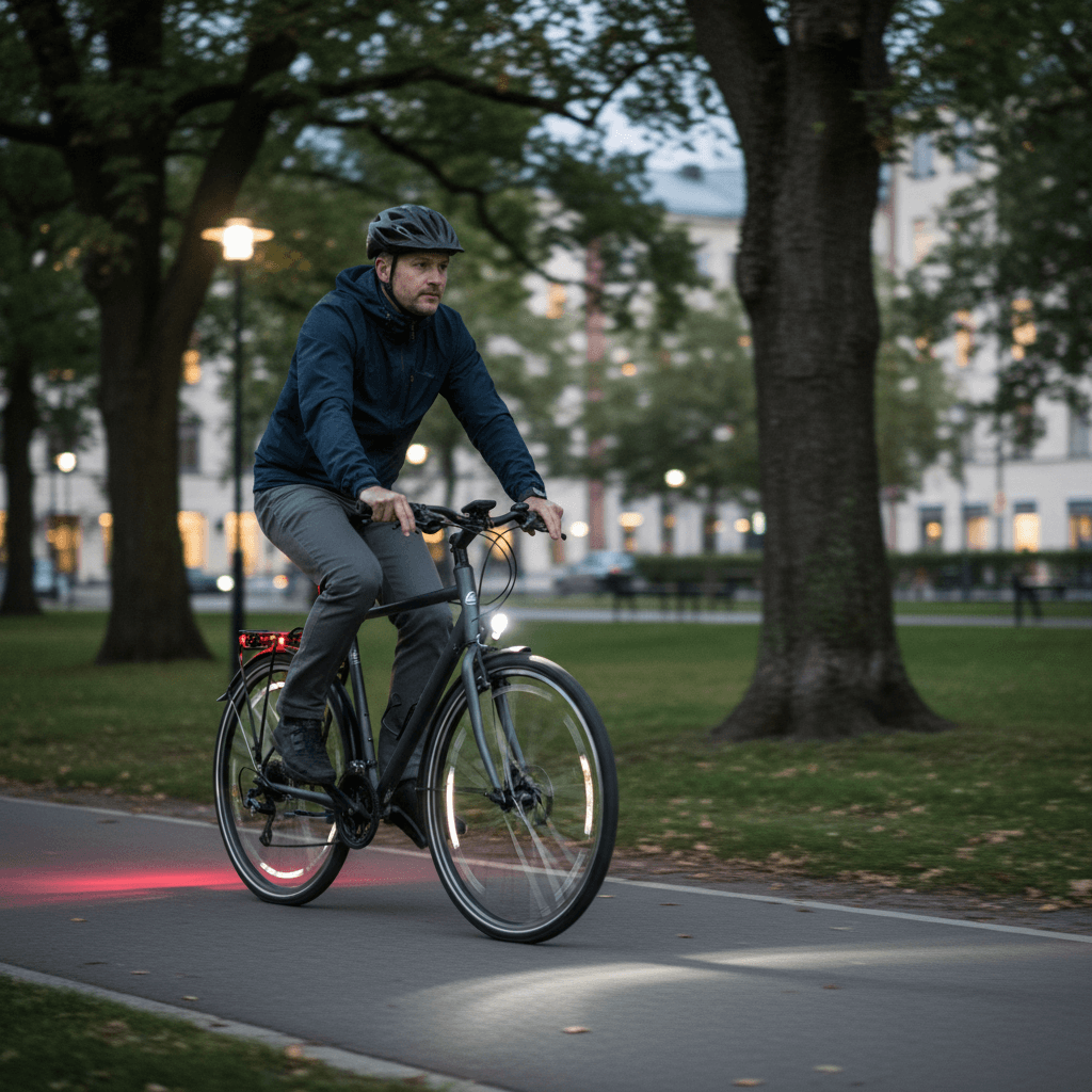 Berg Polkupyörän valosarja, etu- ja takavalo – kuva