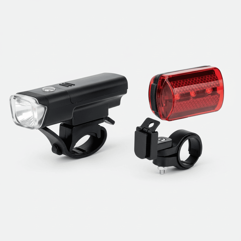 Berg Polkupyörän valosarja, etu- ja takavalo – kuva