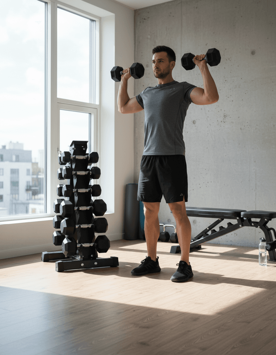 FitNord Käsipainoteline – kuva