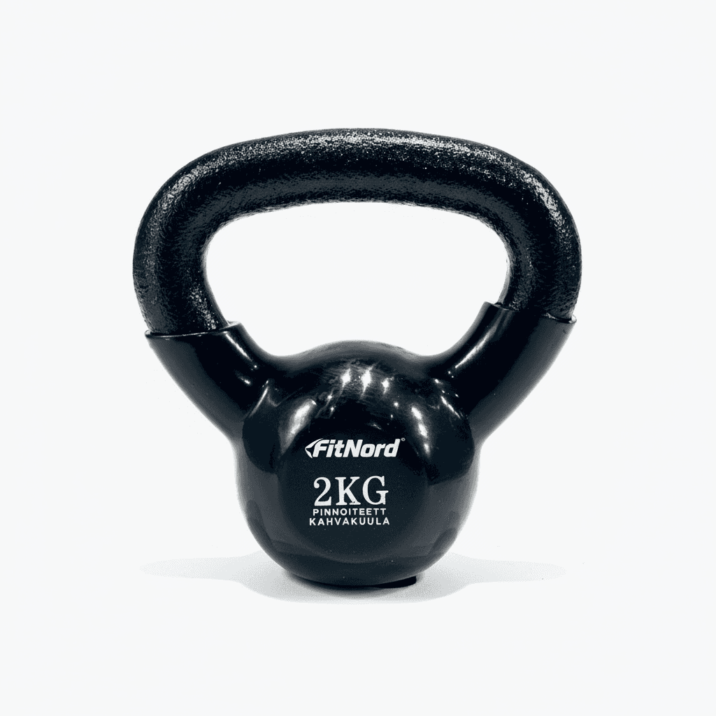 FitNord Pinnoitettu Kahvakuula 2 kg – kuva