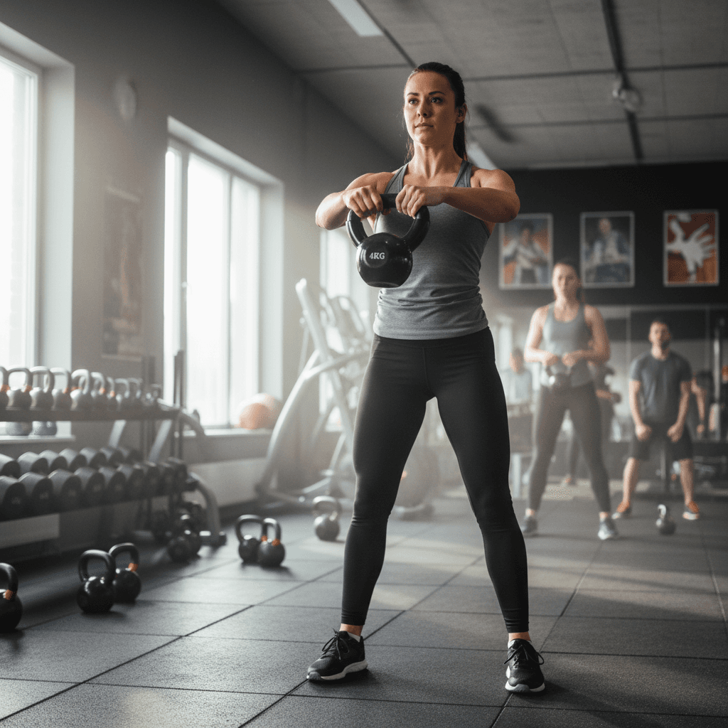 FitNord Pinnoitettu Kahvakuula 4 kg – kuva