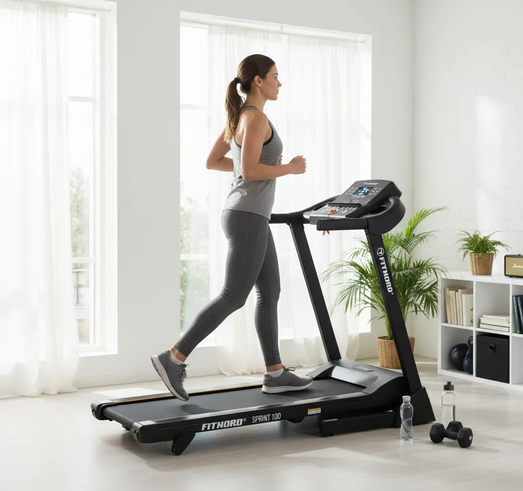 FitNord Sprint 100 Juoksumatto *VOITELUVAPAA* – kuva