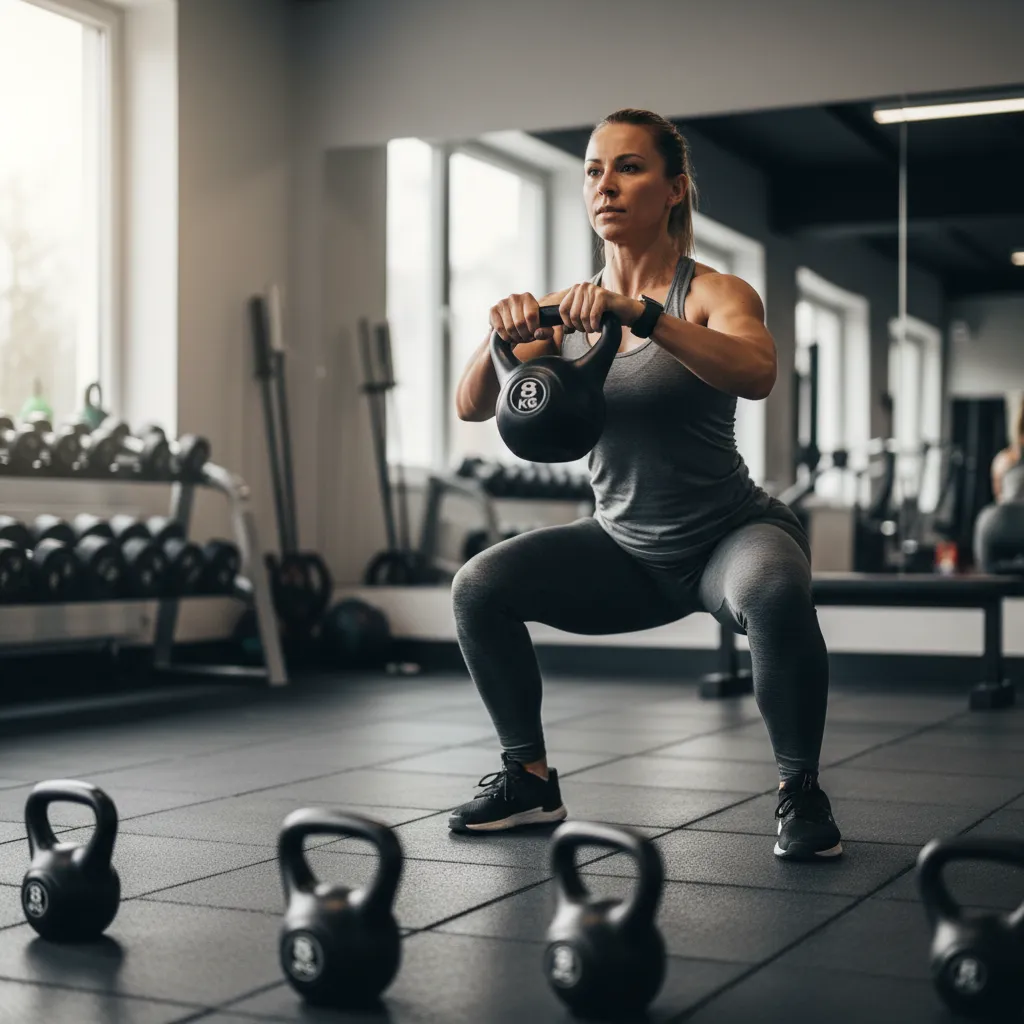 FitNord Vinyylikahvakuula 8 kg – kuva