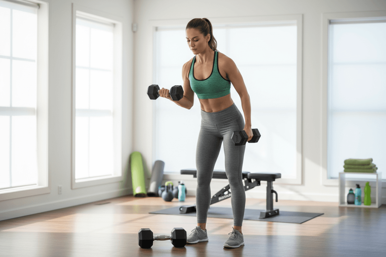 Hex Käsipainot 2 kg (PARI), FitNord – kuva