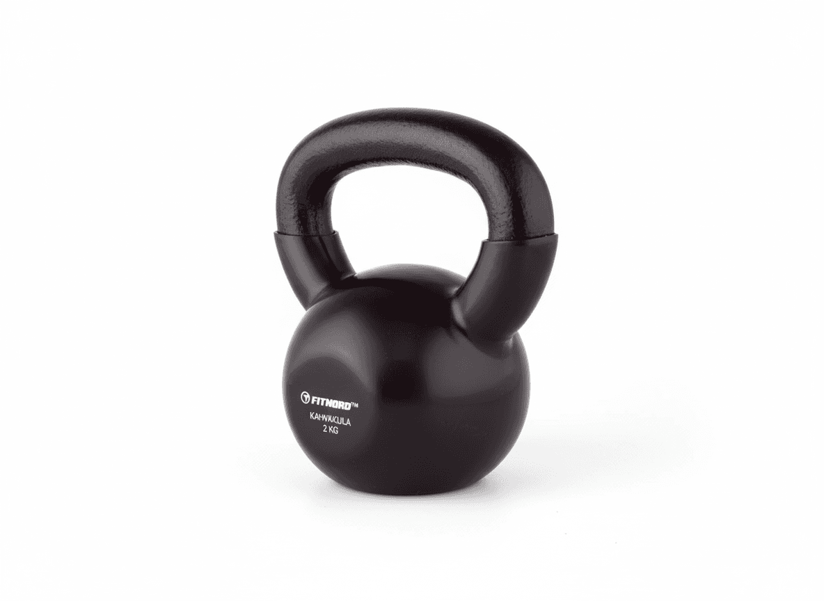 Kahvakuula 2 kg, pinnoitettu, FitNord – kuva