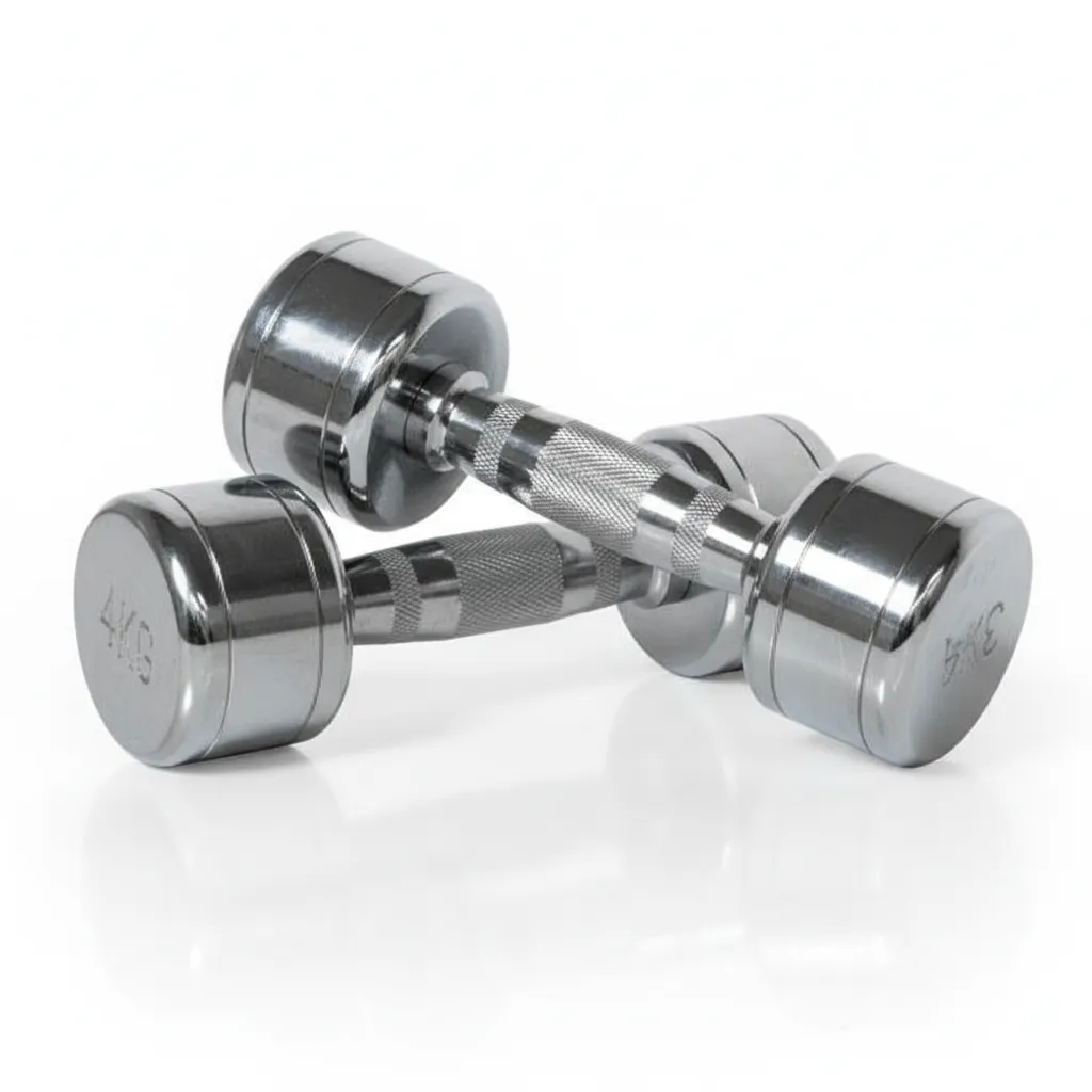 Kromikäsipainot 4 kg (PARI), FitNord – kuva