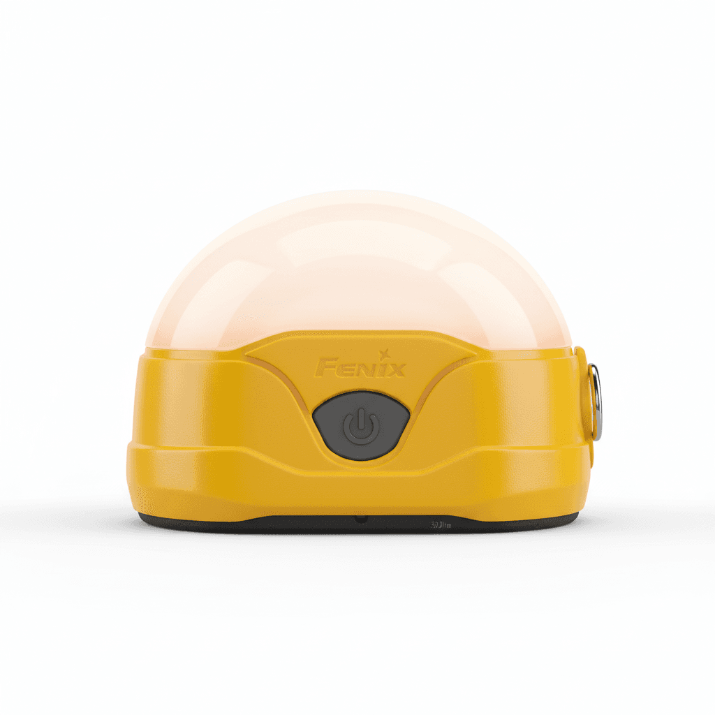 LED-lyhty Fenix CL20R, 300 lm keltainen – kuva