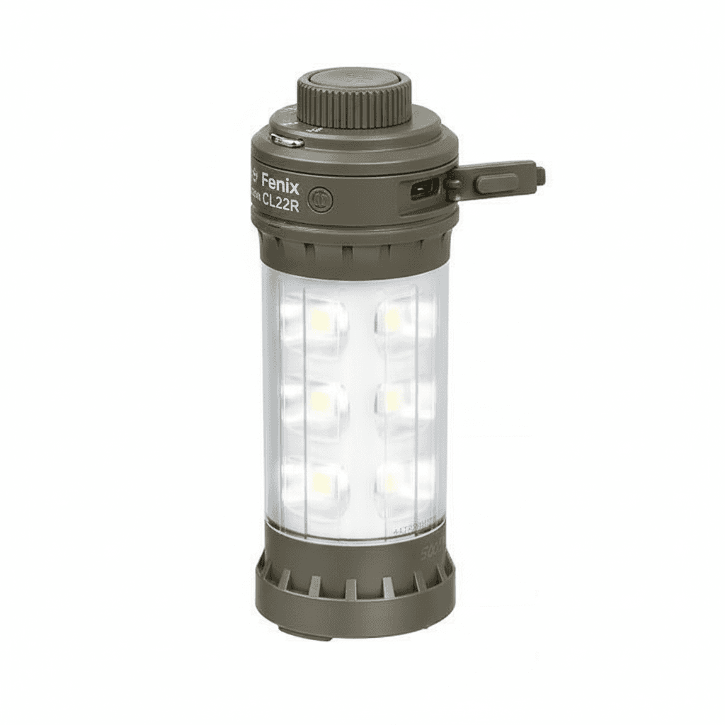 LED-lyhty Fenix CL22R, 500 lm, metsän vihreä – kuva