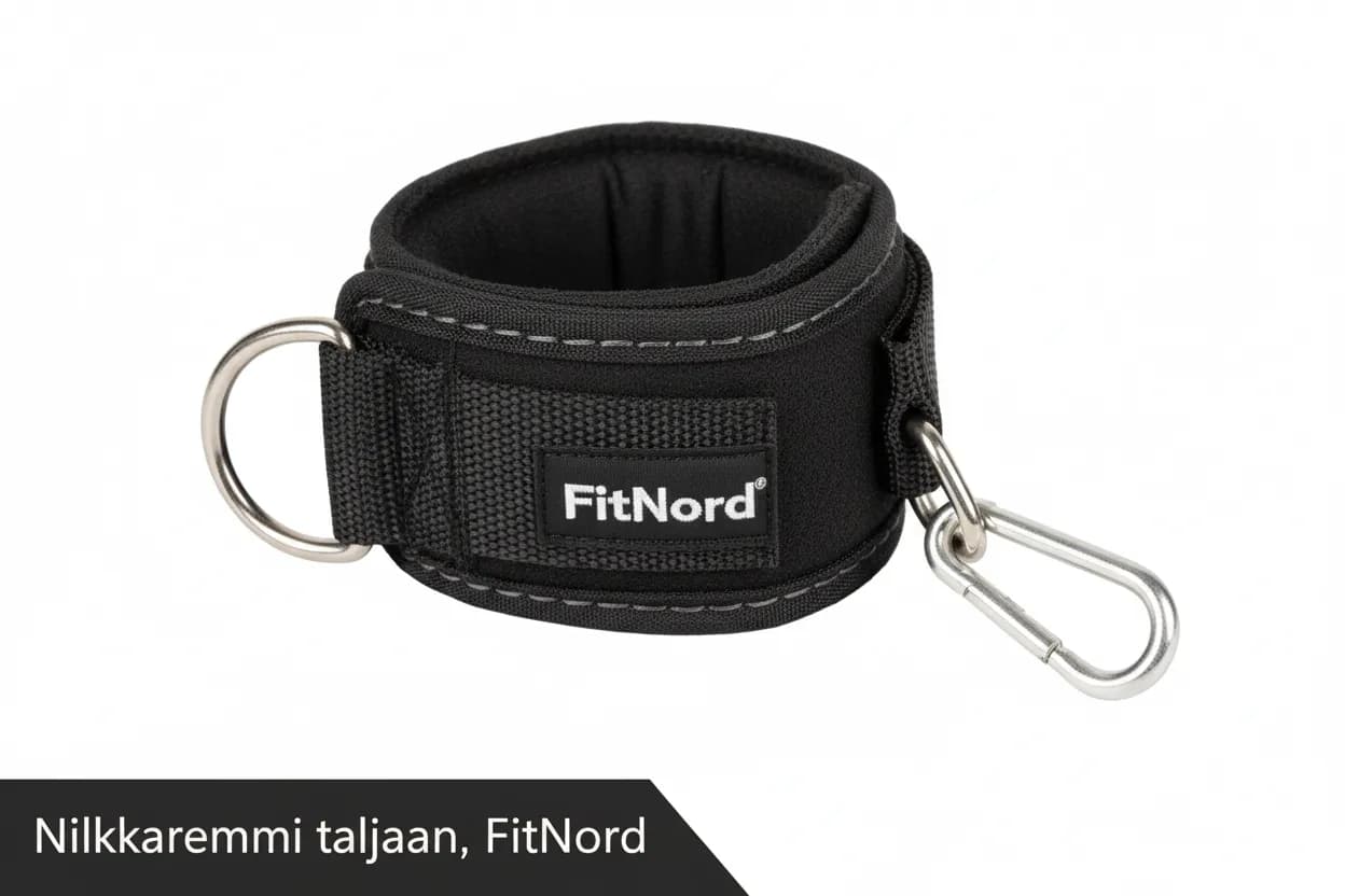 Nilkkaremmi taljaan, FitNord – kuva