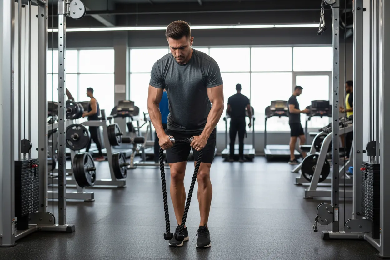 Pitkä ojentajaköysi taljaan, FitNord – kuva