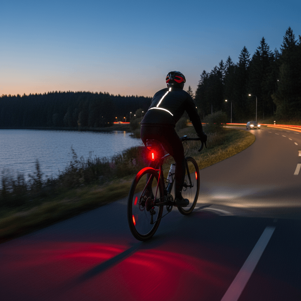 Pyörän takavalo Fenix BC05R V2.0, 15 lm – kuva