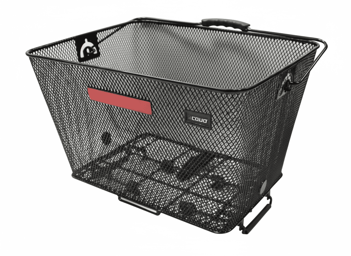 Tavarakori taakse CAVO, pikalukitus, musta – kuva