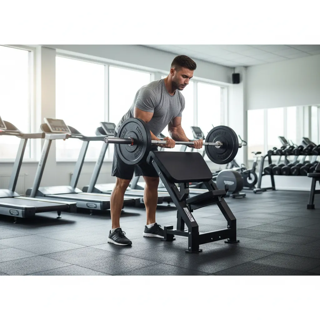 Tunturi Platinum Scott-hauiskääntöteline, levypainoille – kuva