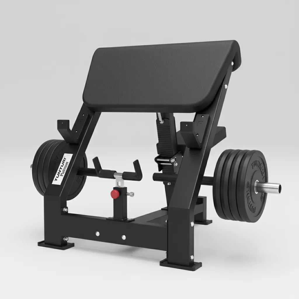 Tunturi Platinum Scott-hauiskääntöteline, levypainoille – kuva